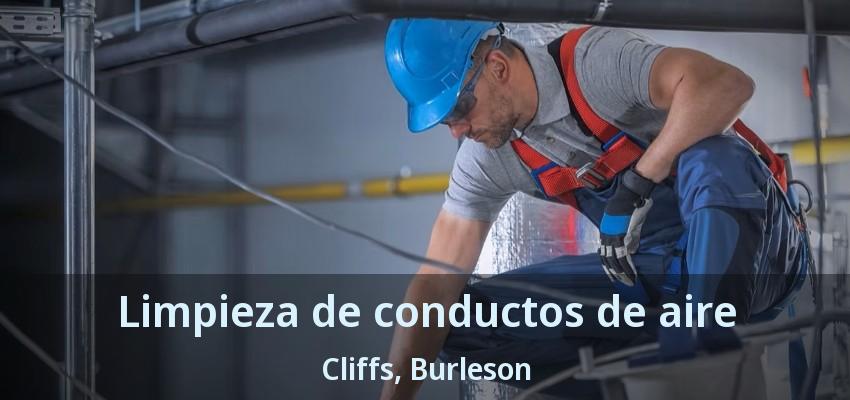 Limpieza de conductos de aire Cliffs, Burleson - TX