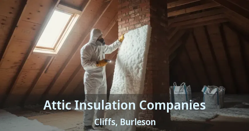 Attic Insulation Companies Cliffs, Burleson - TX Attic Insulation Companies Cliffs, Burleson - TX