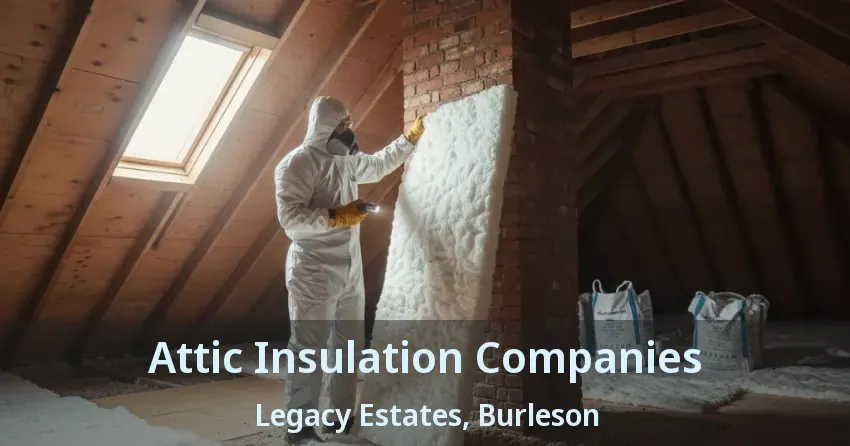 Attic Insulation Companies Legacy Estates, Burleson - TX Attic Insulation Companies Legacy Estates, Burleson - TX