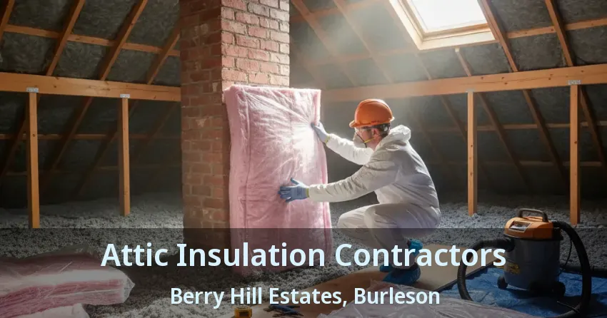 Attic Insulation Contractors Berry Hill Estates, Burleson - TX Attic Insulation Contractors Berry Hill Estates, Burleson - TX