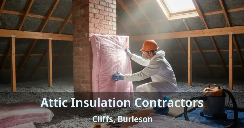 Attic Insulation Contractors Cliffs, Burleson - TX Attic Insulation Contractors Cliffs, Burleson - TX