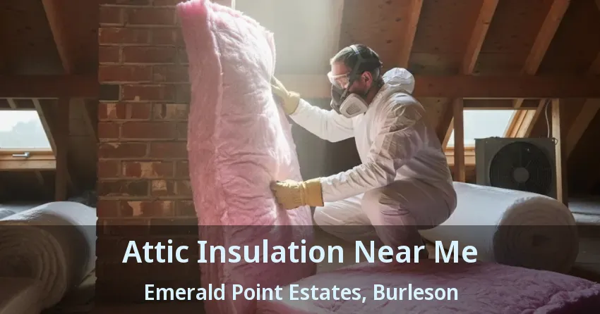 Attic Insulation Near Me Emerald Point Estates, Burleson - TX