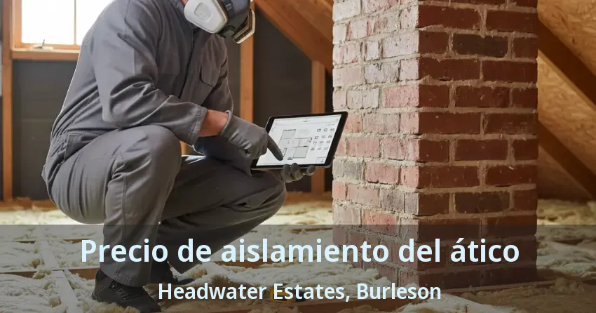 Precio de aislamiento del ático Headwater Estates, Burleson - TX Precio de aislamiento del ático Headwater Estates, Burleson - TX