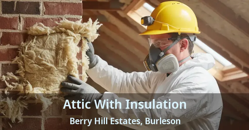 Attic With Insulation Berry Hill Estates, Burleson - TX Attic With Insulation Berry Hill Estates, Burleson - TX