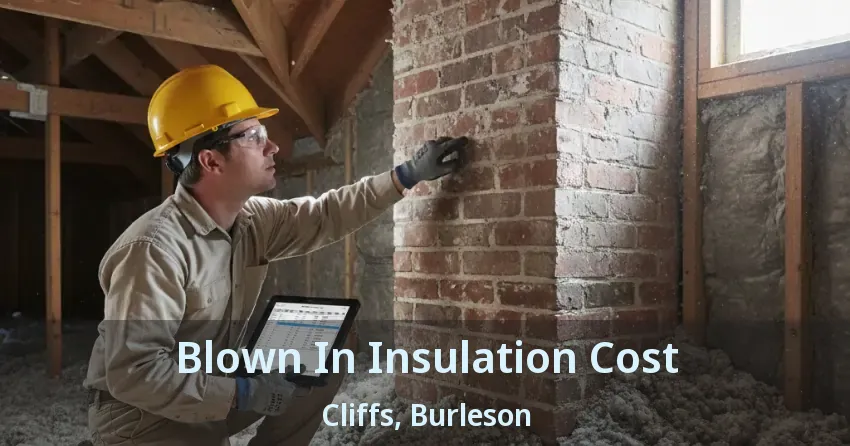 Blown In Insulation Cost Cliffs, Burleson - TX