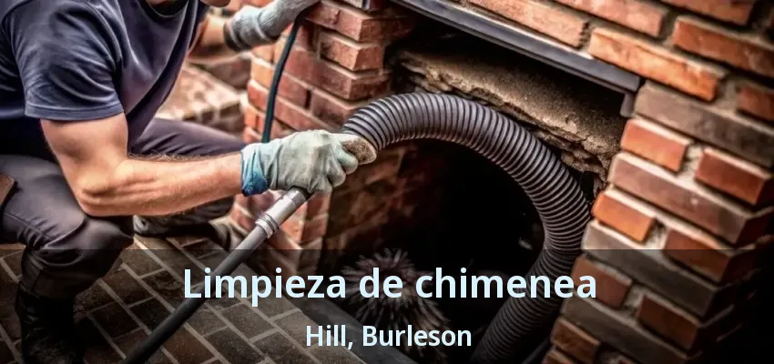Limpieza de chimenea Hill, Burleson - TX