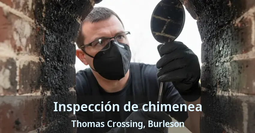 Inspección de chimenea Thomas Crossing, Burleson - TX