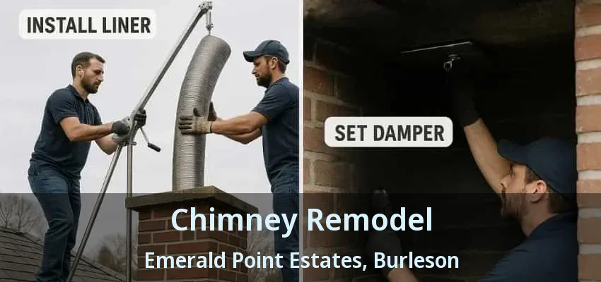 Chimney Remodel Emerald Point Estates, Burleson - TX