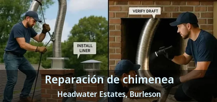 Reparación de chimenea Headwater Estates, Burleson - TX