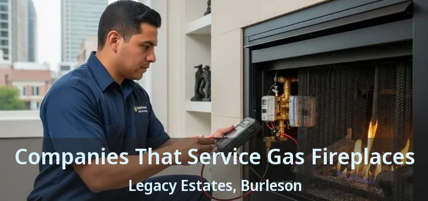 Companies That Service Gas Fireplaces Legacy Estates, Burleson - TX