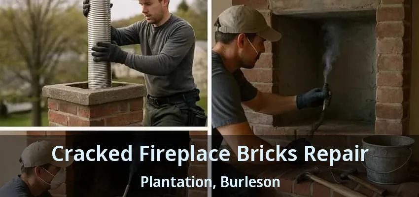 Cracked Fireplace Bricks Repair Plantation, Burleson - TX Cracked Fireplace Bricks Repair Plantation, Burleson - TX