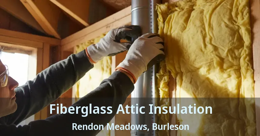 Fiberglass Attic Insulation Rendon Meadows, Burleson - TX Fiberglass Attic Insulation Rendon Meadows, Burleson - TX