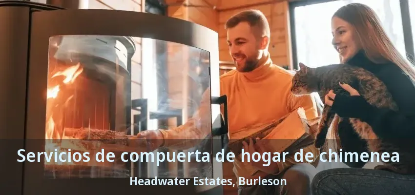 Servicios de compuerta de hogar de chimenea Headwater Estates, Burleson - TX