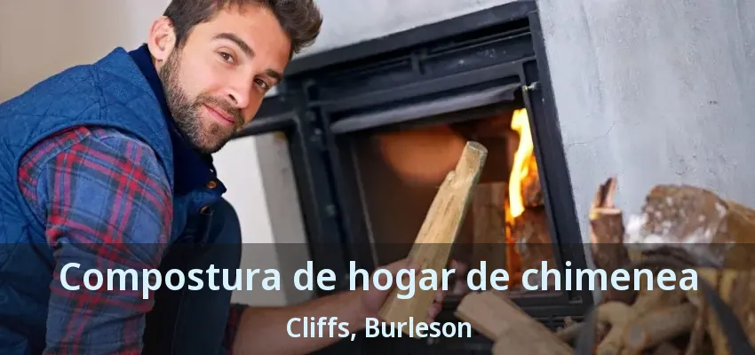 Compostura de hogar de chimenea Cliffs, Burleson - TX
