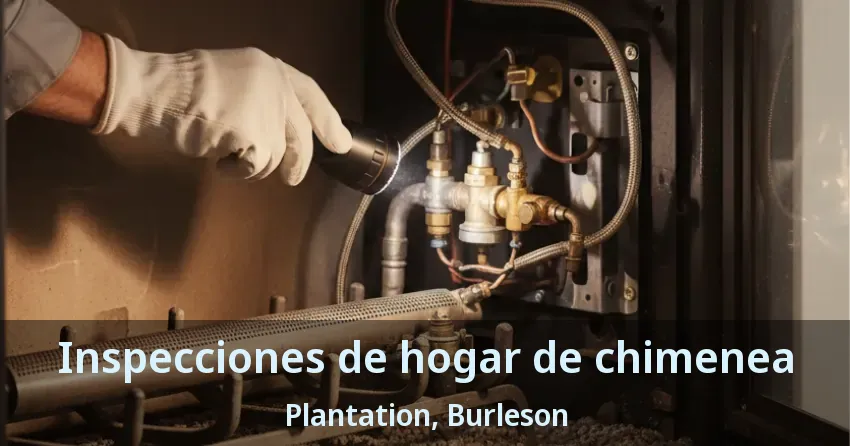Inspecciones de hogar de chimenea Plantation, Burleson - TX