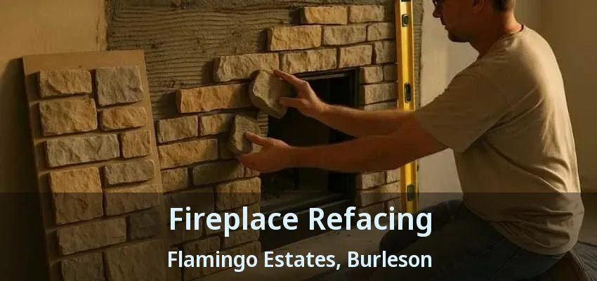 Fireplace Refacing Flamingo Estates, Burleson - TX