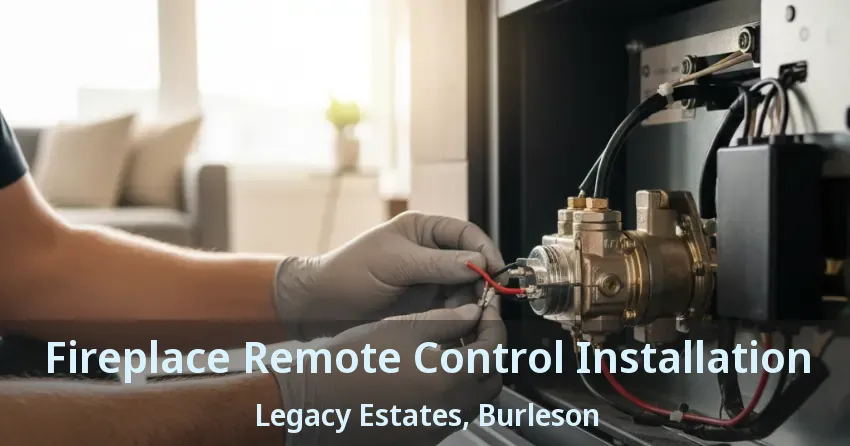 Fireplace Remote Control Installation Legacy Estates, Burleson - TX Fireplace Remote Control Installation Legacy Estates, Burleson - TX