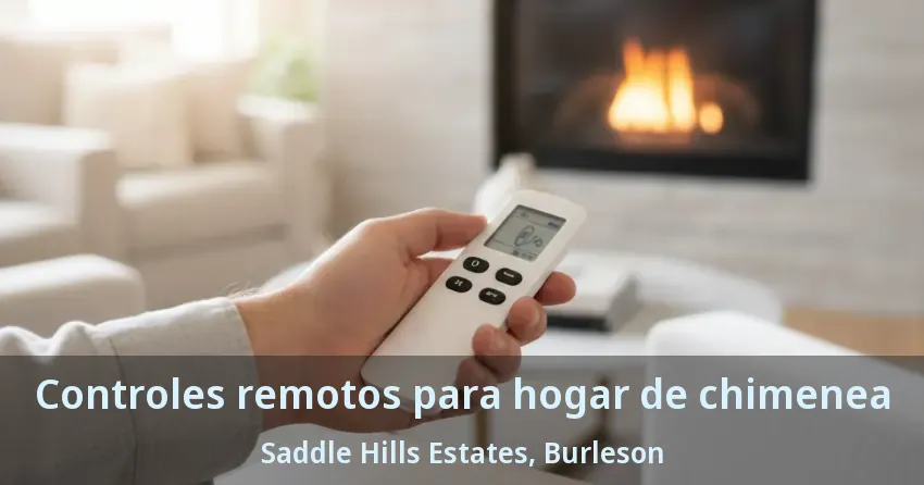 Controles remotos para hogar de chimenea Saddle Hills Estates, Burleson - TX