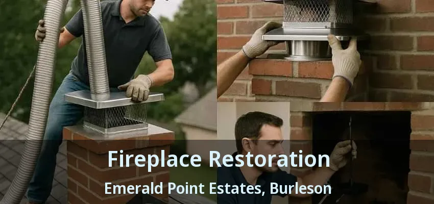 Fireplace Restoration Emerald Point Estates, Burleson - TX