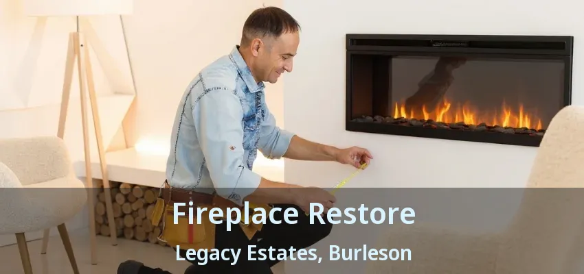 Fireplace Restore Legacy Estates, Burleson - TX