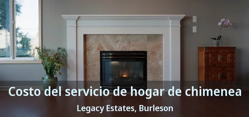 Costo del servicio de hogar de chimenea Legacy Estates, Burleson - TX Costo del servicio de hogar de chimenea Legacy Estates, Burleson - TX