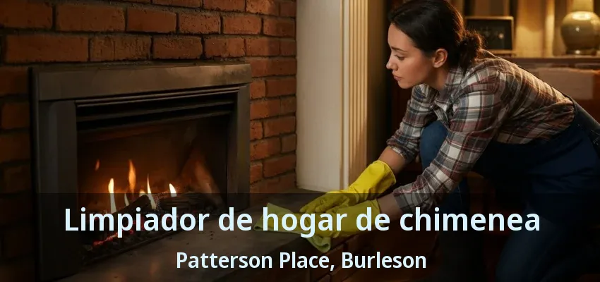 Limpiador de hogar de chimenea Patterson Place, Burleson - TX