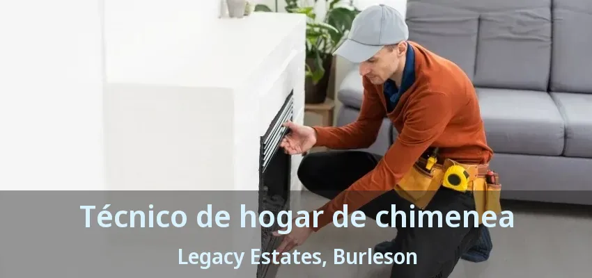 Técnico de hogar de chimenea Legacy Estates, Burleson - TX