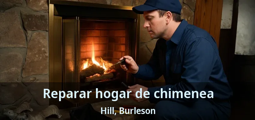 Reparar hogar de chimenea Hill, Burleson - TX