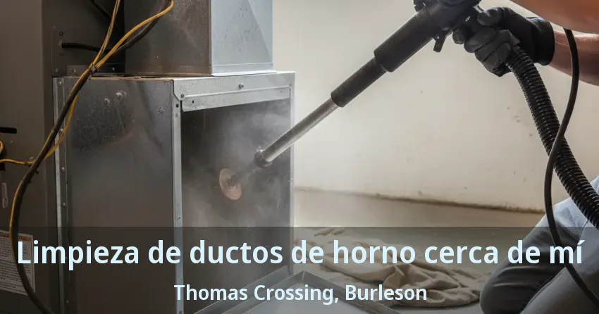 Limpieza de ductos de horno cerca de mí Thomas Crossing, Burleson - TX