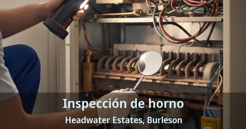 Inspección de horno Headwater Estates, Burleson - TX Inspección de horno Headwater Estates, Burleson - TX