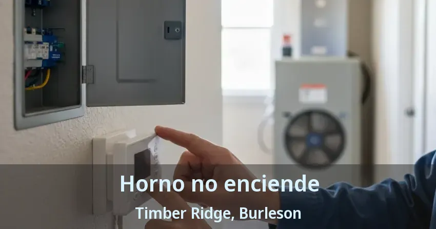 Horno no enciende Timber Ridge, Burleson - TX Horno no enciende Timber Ridge, Burleson - TX