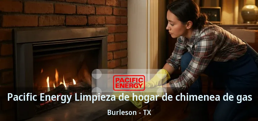 Pacific Energy Limpieza de hogar de chimenea de gas Burleson - TX