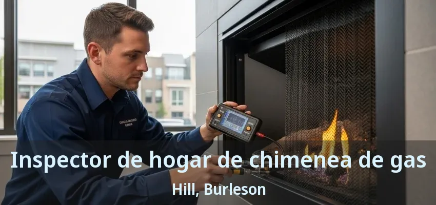 Inspector de hogar de chimenea de gas Hill, Burleson - TX