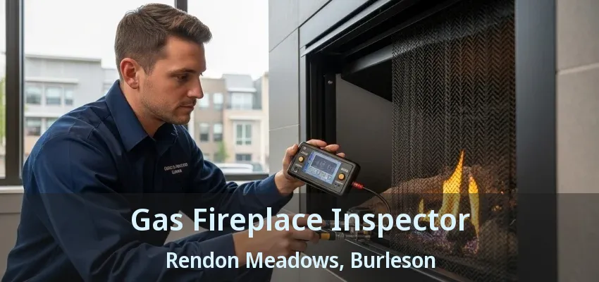 Gas Fireplace Inspector Rendon Meadows, Burleson - TX