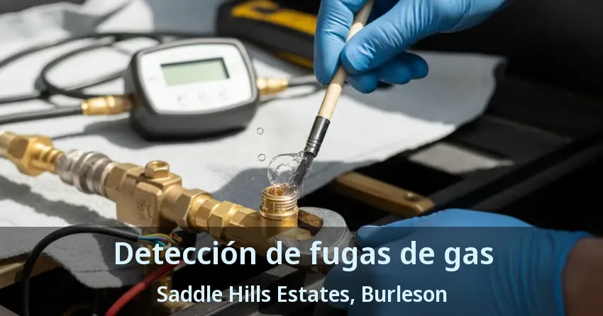 Detección de fugas de gas Saddle Hills Estates, Burleson - TX Detección de fugas de gas Saddle Hills Estates, Burleson - TX