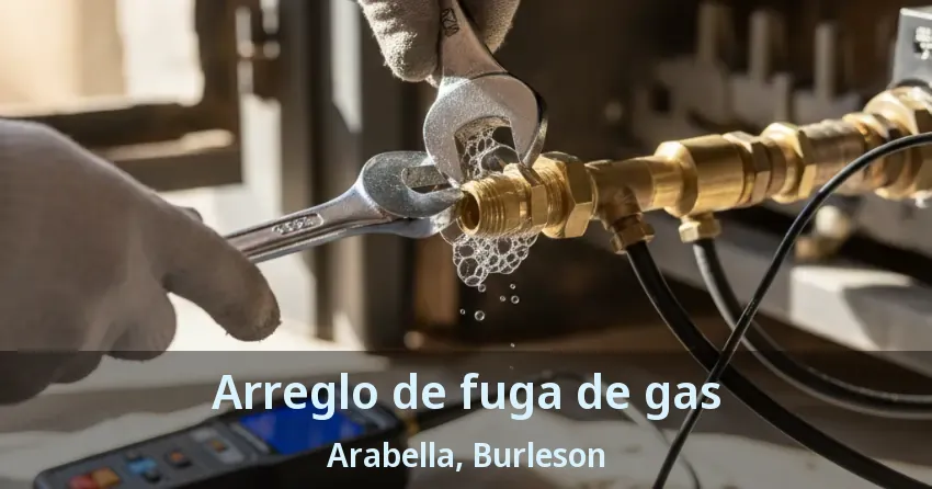 Arreglo de fuga de gas Arabella, Burleson - TX Arreglo de fuga de gas Arabella, Burleson - TX