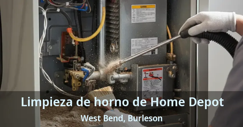 Limpieza de horno de Home Depot West Bend, Burleson - TX