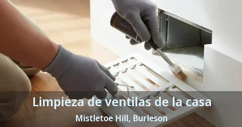 Limpieza de ventilas de la casa Mistletoe Hill, Burleson - TX