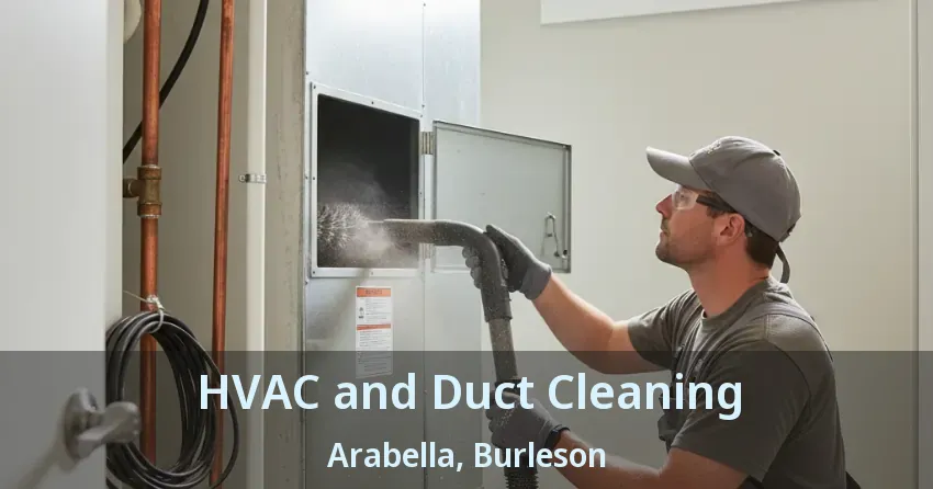 HVAC and Duct Cleaning Arabella, Burleson - TX