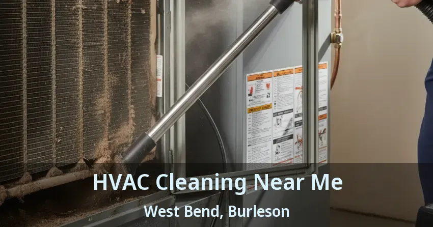 HVAC Cleaning Near Me West Bend, Burleson - TX