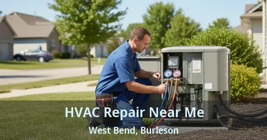 HVAC Repair Near Me West Bend, Burleson - TX
