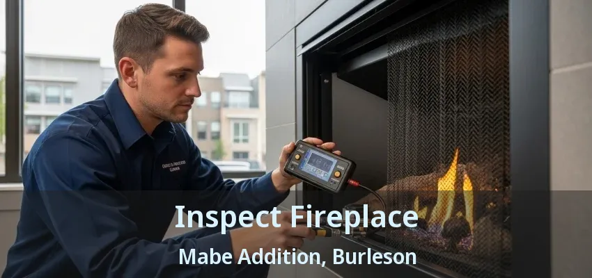 Inspect Fireplace Mabe Addition, Burleson - TX Inspect Fireplace Mabe Addition, Burleson - TX