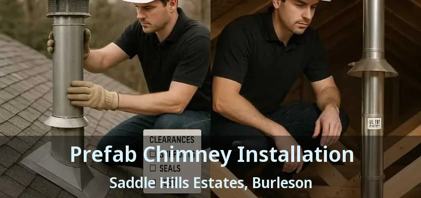 Prefab Chimney Installation Saddle Hills Estates, Burleson - TX